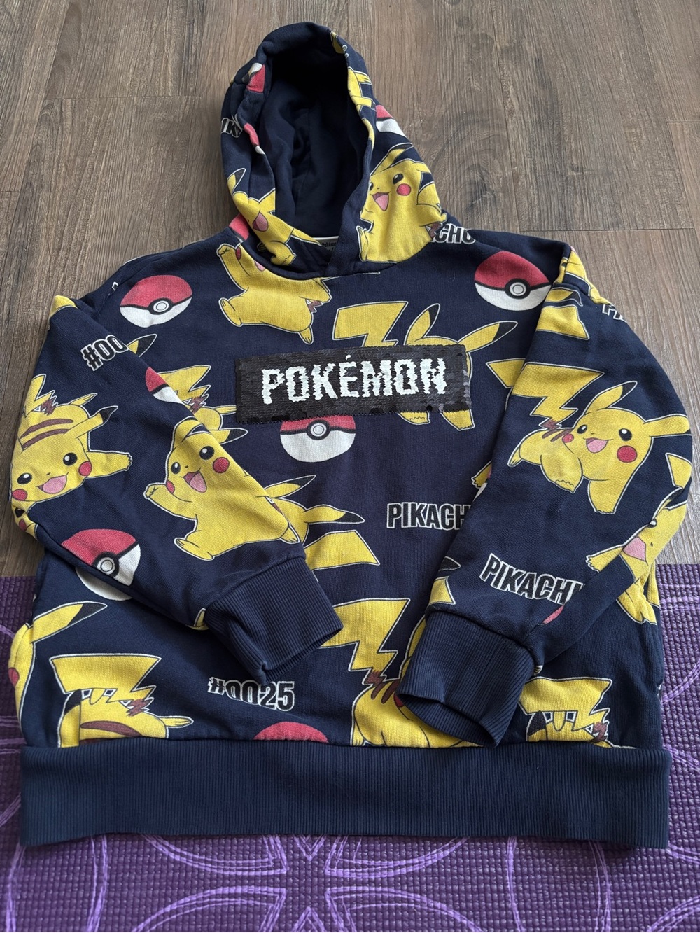 Kids Pokémon Flip Sequin Hoodie